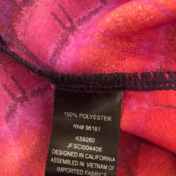 Bebop multicolored dress w/front pockets size XL - Picture 8 of 8